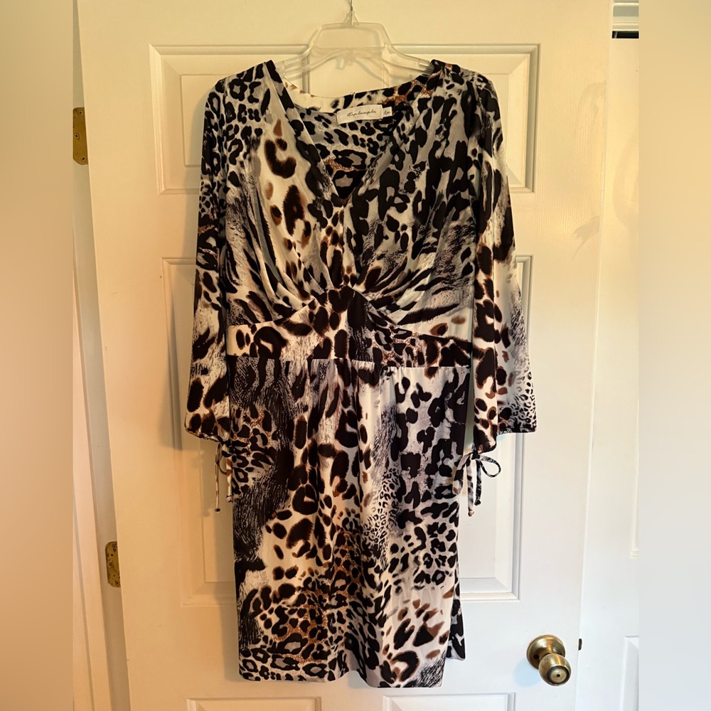 Leopard Print Women's Dress